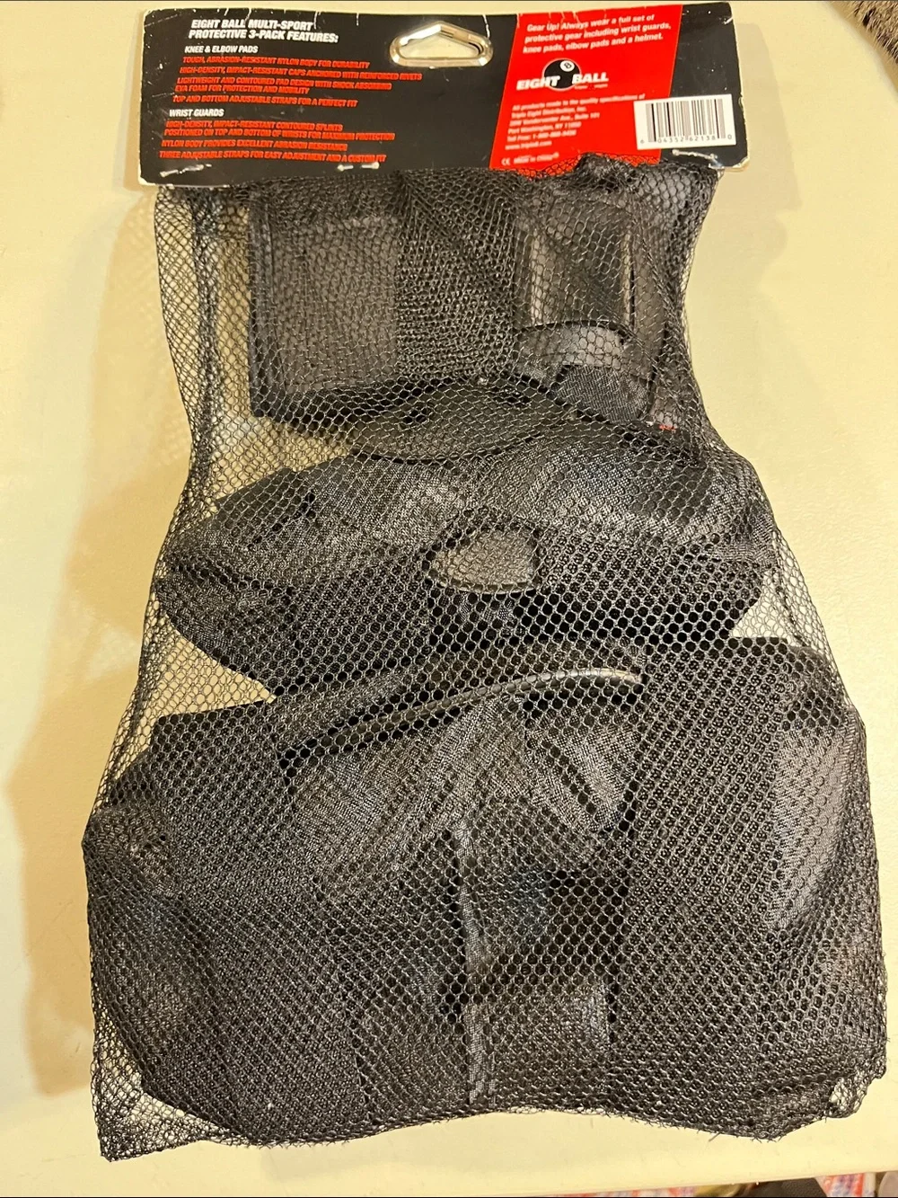 Kids Multi-Sport Protective 3-Pack in Black